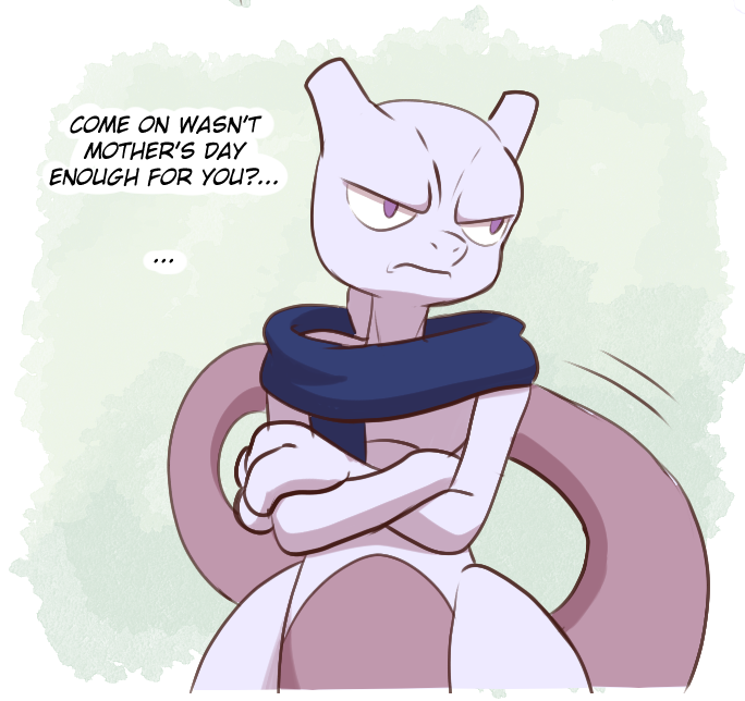 If mew is the mother of Mewtwo who's the father 😳😳 : r