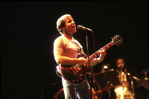 Paul Simon On The One-Trick Pony Tour Performing At The Auditorium Theater, Chicago, Illinois On 26th