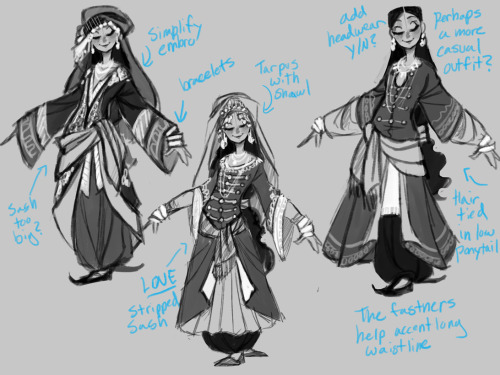 the-orator: So this was the final for my Gesture class, in which we had to design a character. I opt