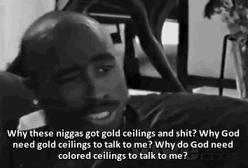 2PAC talking about his belief in God and religion. (x)