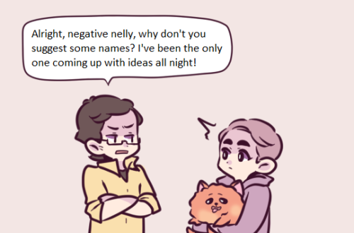 caliceal:Reddie try to think of names for their puppy