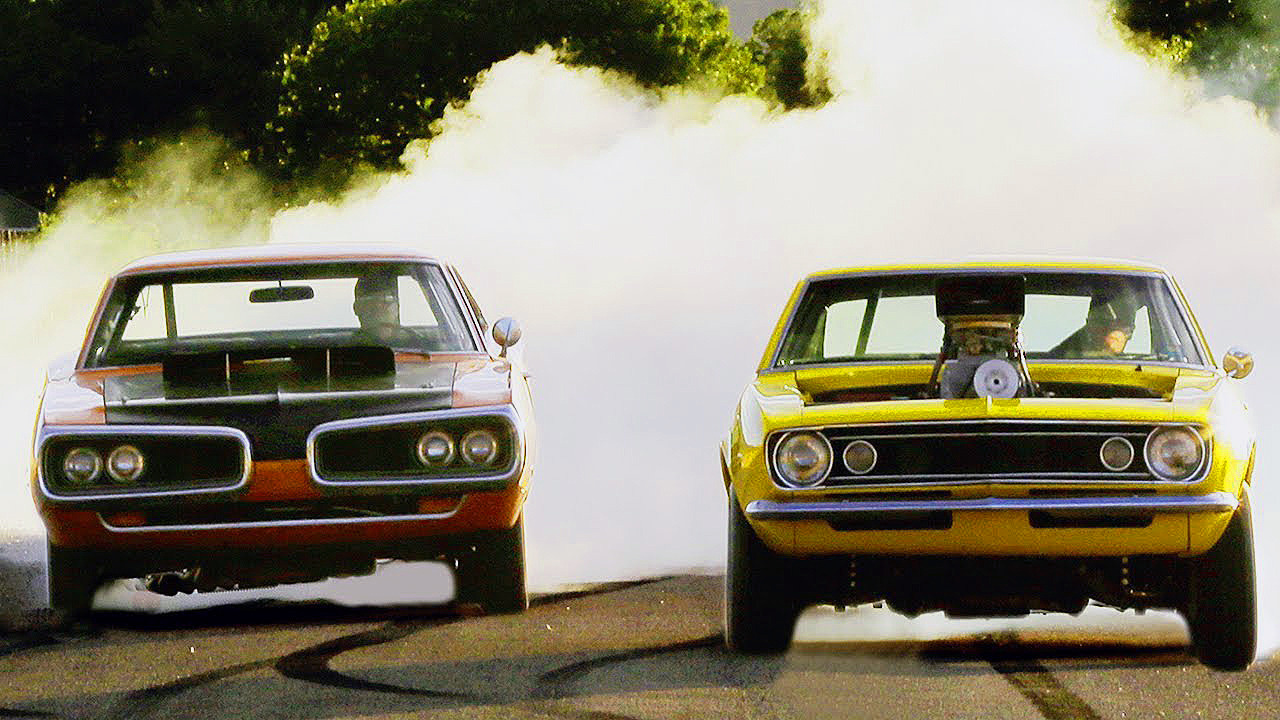 americanmusclepower:  1967 Chevrolet Camaro VS 1970 Dodge Super Bee Read full article