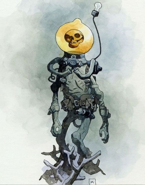 ungoliantschilde:  some Paintings by Mike Mignola