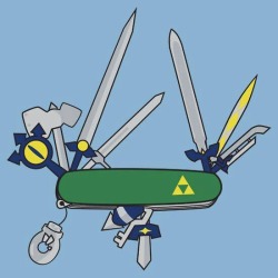 retrogamingblog:  Legend of Zelda Swiss Army Knife 