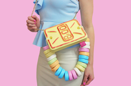 sosuperawesome: Food and Candy Purses by Rommy De Bommy on Etsy More like this  