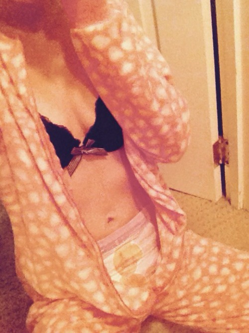 oneandonly94:  sweetpea23:  Got a onesie for my birthday yesterday :)   Now I can wear and no one will know 