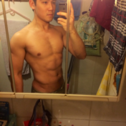 sexy guys with iphone mirror shoot