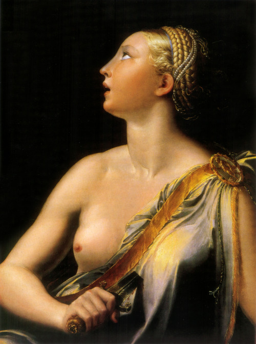 Lucrezia by Parmigianino1540oil on panelMuseo di Capodimonte 