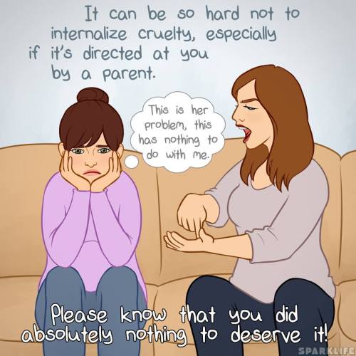 queenofabetterworld: infjadvice: Credit: Ashley McMinn you are not your parents and i love you ✨