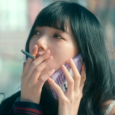 only girls — lee doona smoking