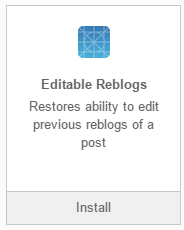 popokki:   For those of you who downloaded the new Xkit, they just updated with an extension called Editable Reblogs, which restores the ability to cut posts!!Pass this around so people know !  BLESS.  
