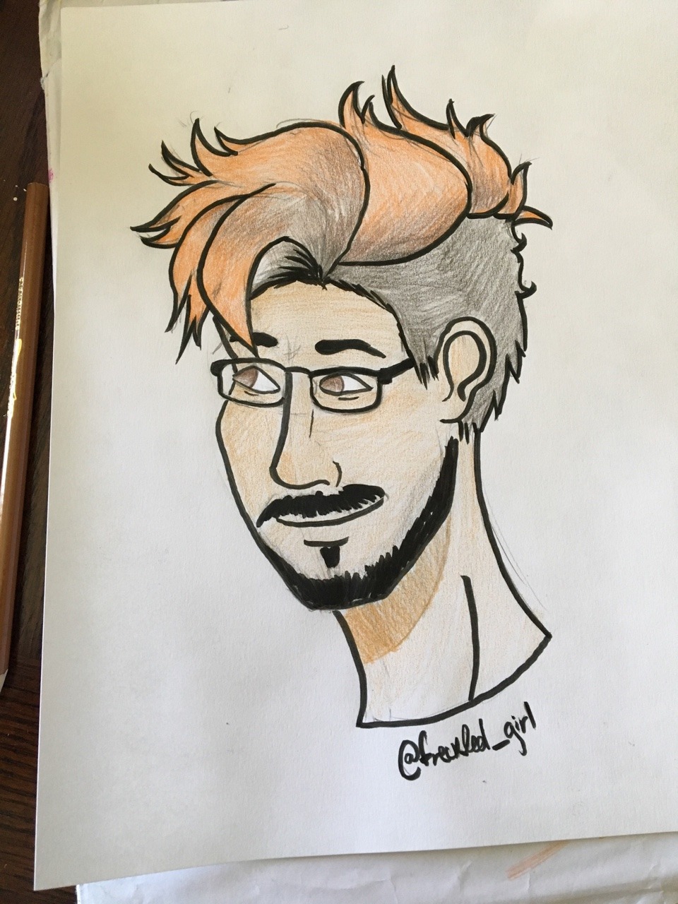 freckledgirl17:  Drew @markiplier because he is a wonderful human being and yeah!!!