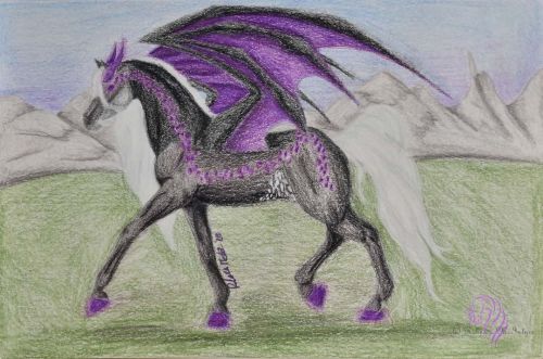 A raffle prize for prte1 on deviantart Prismacolor pencil on 5.5&quot; x 8.5&quot; drawing paper #h