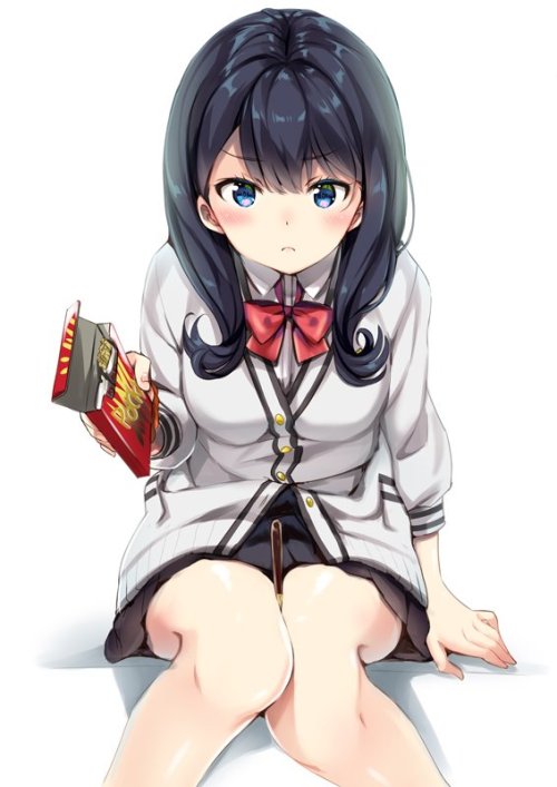 erisize: &ldquo;六花ちゃんの太ももが描きたい抑えきれない衝動とポッキーの日を合わせたらこうなった ٩( &lsquo;ω&rsquo; )و htt
