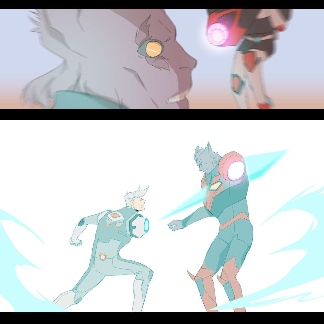 avi-doodles:  My take on if Shiro saved Keith! Open for better quality!