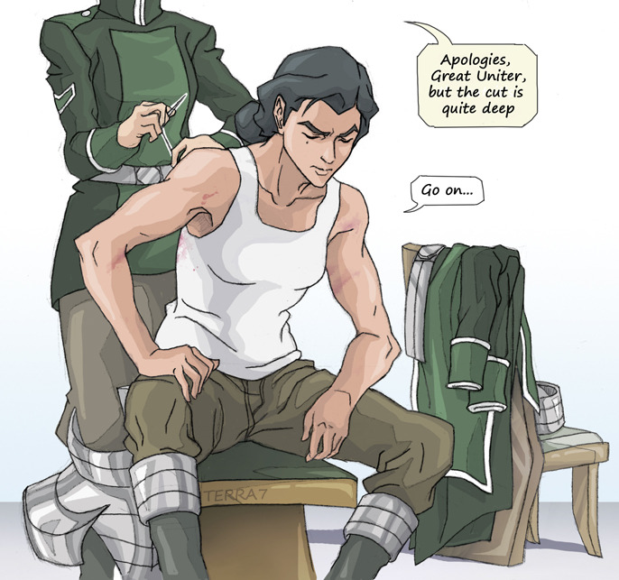 terra-7:  After ”Battle of Zaofu”. Healing. Training. Reminiscing. What do
