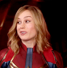 chastainjessica:Brie Larson behind the scenes of Captain Marvel.!!!!!!