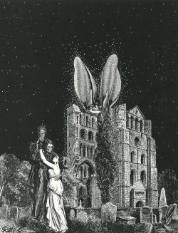 weirdlookindog:Wilfried  Sätty - The Annotated Dracula (1975)