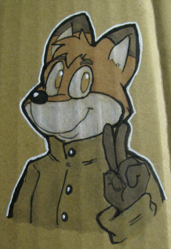 cardboard doodle for foxid