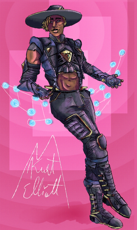 Happy 3 year anniversary Apex Legends! My part of a collab over on Twitter