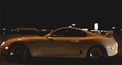 cargifs:  Supra backfiring. 