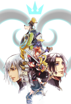 rainbow-taishi:    I added some friends to my 2015 KH3 drawing so Sora won’t be lonely hahanow with Donald and Goofy!