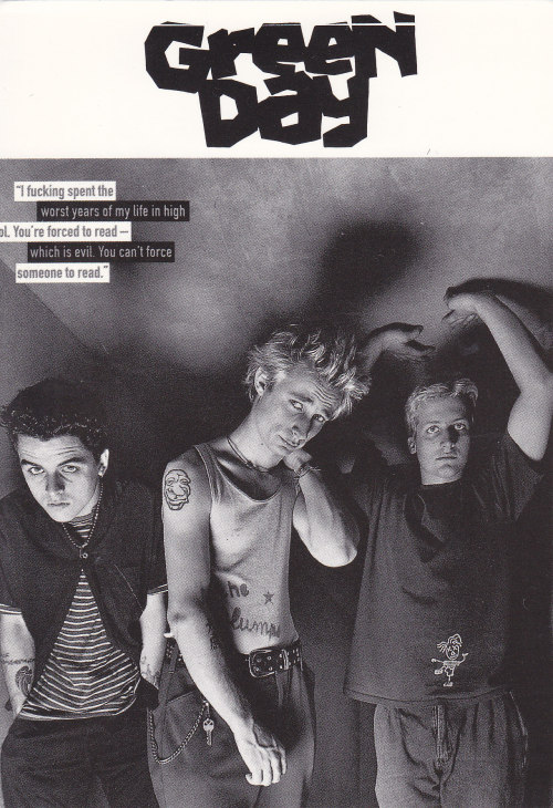 no1animallover:Old Green Day Postcard (scan)
