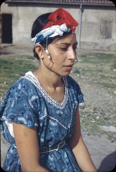 mydearalgeria: Algeria. Woman from Annaba in traditional dress - 1951. Marcel Bovis.