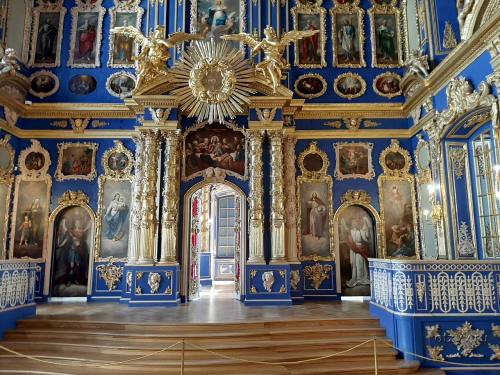 legendary-scholar:  Court Church of the Resurrection of Christ of the Catherine Palace, Tsarskoe Selo (Pushkin, St. Petersburg).