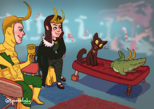 Artwork for @lokibigbang !! this piece accompanies this awesome fic by @davonysus !! go read it!!&nb
