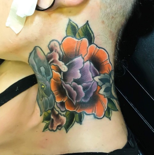 Finally got the side of my throat colored. What do you guys think? by Ryan Schaeffer