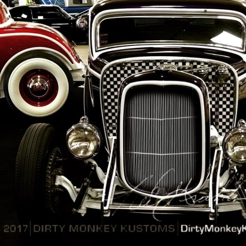 Double deuce. Photo by Dirty Monkey Kustoms. #carart #carshow...