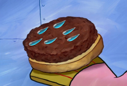 Porn photo babylonian:  damn this krabby patty defeated