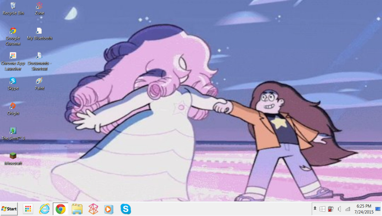 Reblog with your desktop background, no cleaning!
