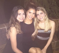 Three Beautiful Babes In Black