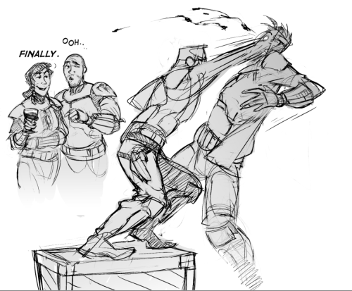 Mij (in The Back) Likely Has To Reconstruct Quite A Few Noses Due To Kal; Definitely Wasnt A One-time