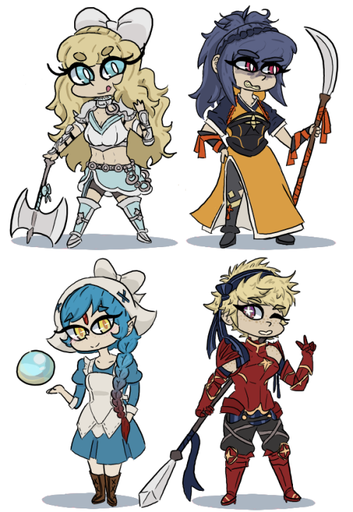 Some fire emblem units