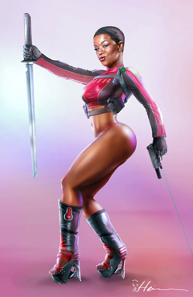 fyblackwomenart:  Codename:. Candy by heiesuke 