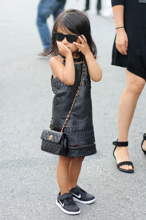 afternoonsnoozebutton:  Aila Wang, niece of Alexander Wang, is my new favorite person