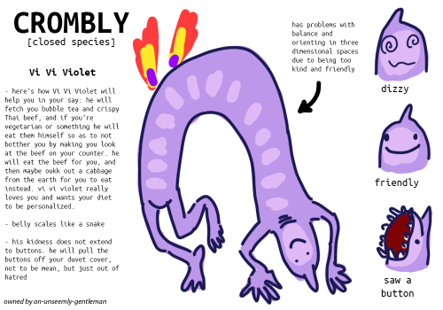 pangur-and-grim:  ALRIGHT, here are all the Cromblies purchased this evening! 