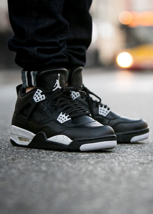 unstablefragments:  Nike Air Jordan 4 Retro (BG) “Oreo”