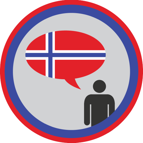 Lifescouts: Norwegian Language BadgeIf you have this badge, reblog it and share your story