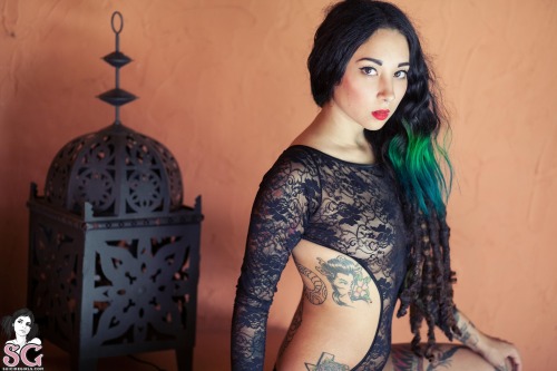 XXX past-her-eyes:  Galaxy Suicide  galaxy.suicidegirls.com photo