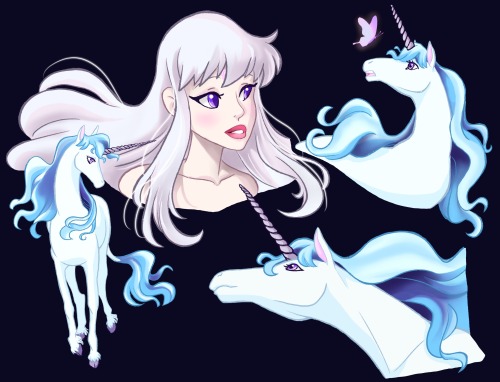 Some Last Unicorn Doodles I Did Over The Holiday.