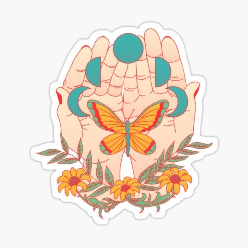  ♡ In Her Hands Sticker by Tamara Lance ♡ 