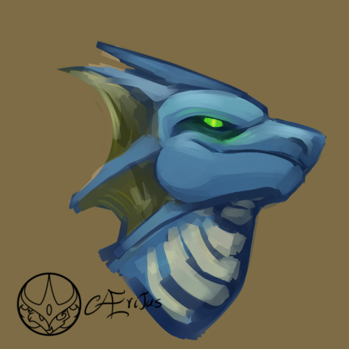 tried make a custom brush, testing it out