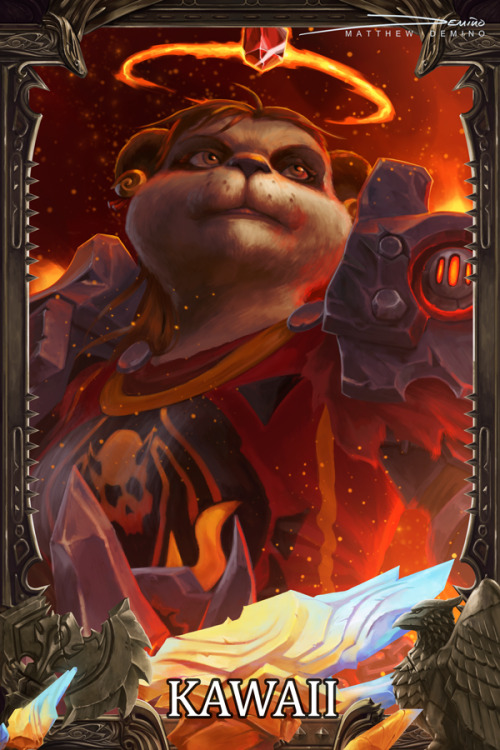 Second Blizzcon Badge down!The Pandaren warrior - KawaiiIf you want your own Blizzcon badge:  C