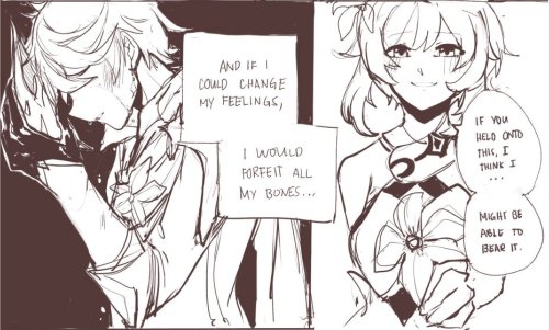 (read left to right) childe’s thoughts before he goes into his foul legacy transformation&hell