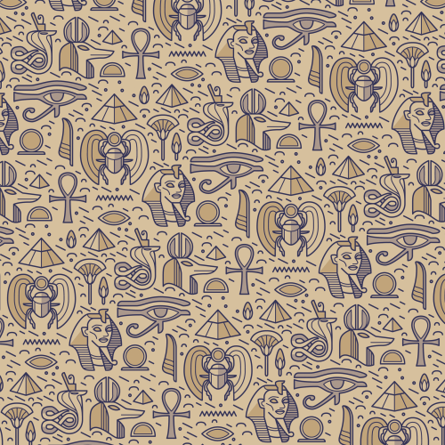 #egyptian pattern