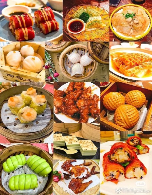 dim sum of guangdong province/广东早茶（cantonese cuisine）